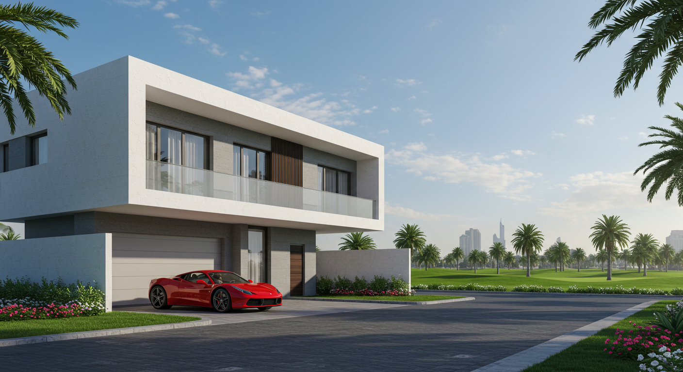 Modern luxury villa in Dubai